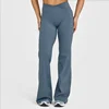 Pantaloni frontali blu grigiastro