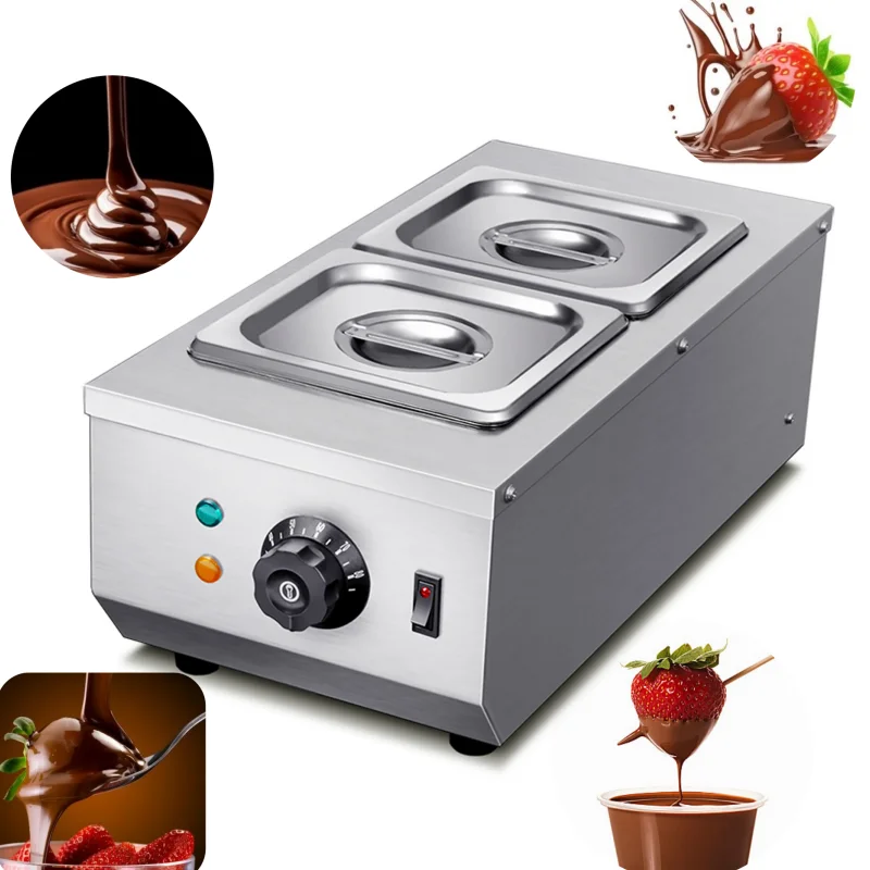 2 Cans Commercial Electric Machine to Melt Chocolate Nuts peanuts 1 kg 220v/110v Candy Melts Chocolate
