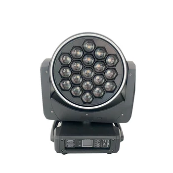 New arrive 19*40W rgbw 4 in 1 k20 led bee eye rotation moving head zoom stage lighting