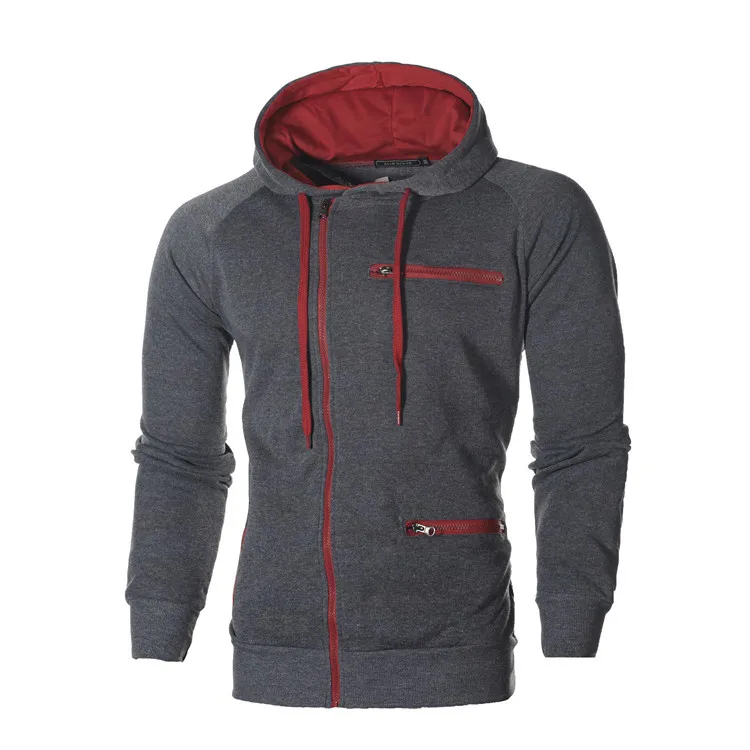 Eco Friendly Men's Hoodie With Two Pockets In White Colour_voghion.com