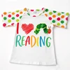 Hungry Caterpillar Colorful Dot Short Sleeve Raglan Tee