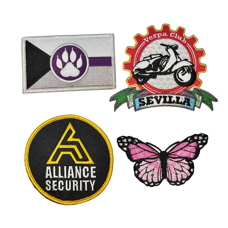 School Emblem Patches For Uniforms And Backpacks AWELLS