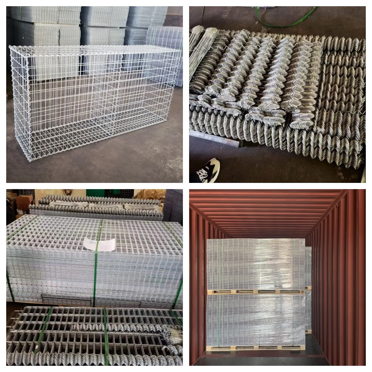 Customized New Type Welded Gabion Fence Waterproof Gabion Basket ...