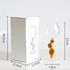 Amber wine glasses