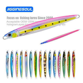 40G 60G 80G 100G 120G 150G SALTWATER SEA FISHING HARD FISHING LURE FAST JIGGING FISHING LURE METAL JIG RIVER – Metal Jig – view 4