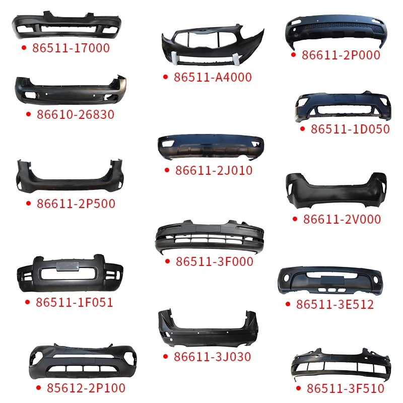 High Quality Car Bumpers Suitable For Kia Sorento Cerato Seltos Hyundai ...