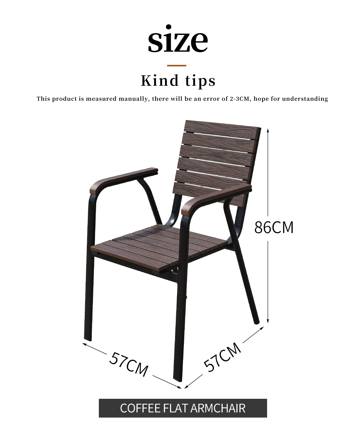 Wholesale Garden Table Set 5pcs Patio Furniture Plastic Wood Outdoor