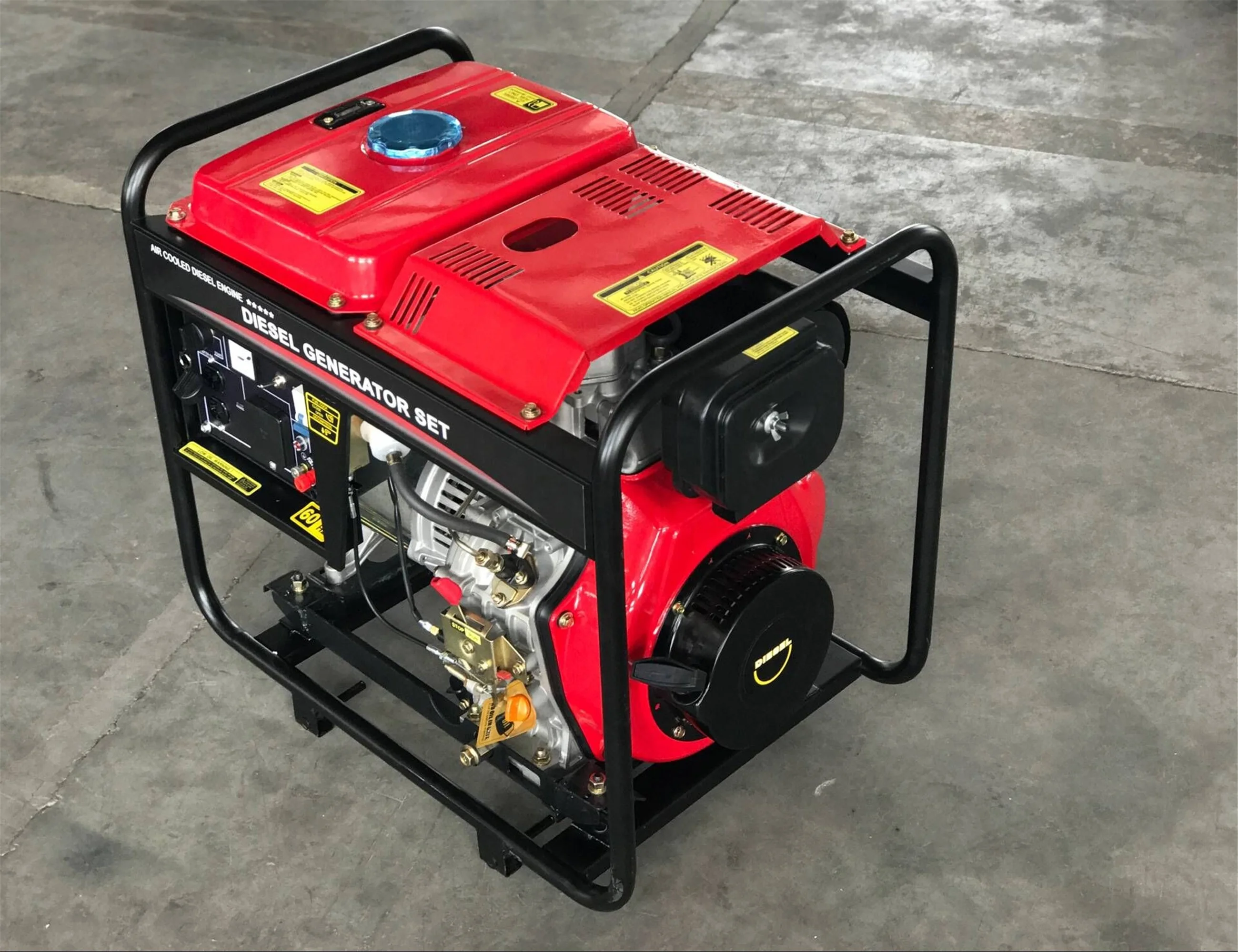 Diesel Welding Generator 3phase 5kva  Engine Welding Machine