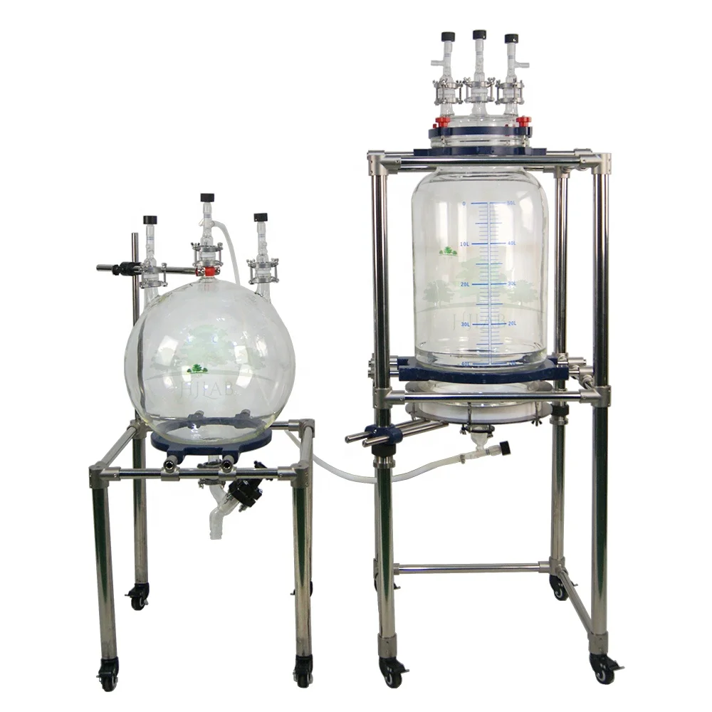 Vacuum Buchner Nutsche Filtration Funnel with Glass and PTFE for Pilot ...