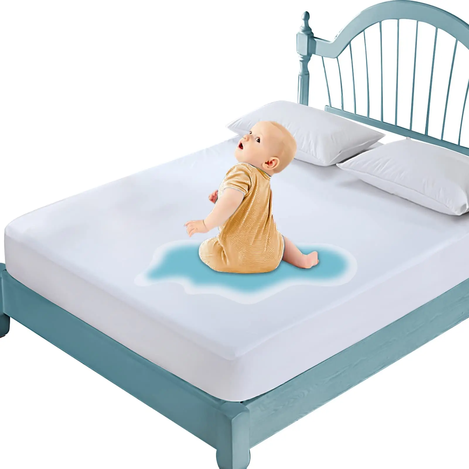 Skin-Friendly Quilted Sheet Crib Mattress