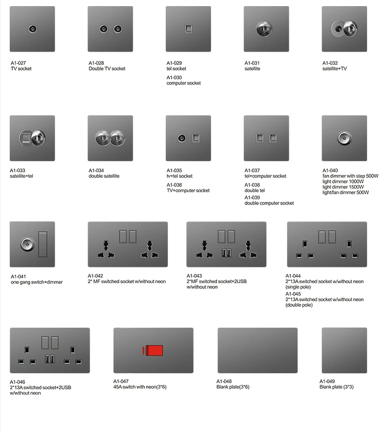 86 Type Electrical Switches And Sockets Uk Luxury Britain Type 1 Gang 1