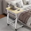 Simple bedside table white rack 60*40 white maple