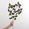 Single fork triangle plum purple 80cm