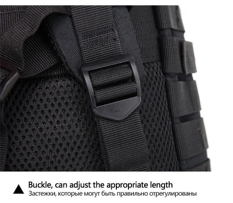 50l Large Capacity Men Backpack 3p Softback Outdoor Waterproof Bug ...