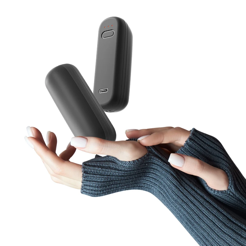 The Latest Style Free Samples Four-speed Intelligent Rechargeable Hand Warmer Two Pack Magnetic Hand Warmer Power Bank
