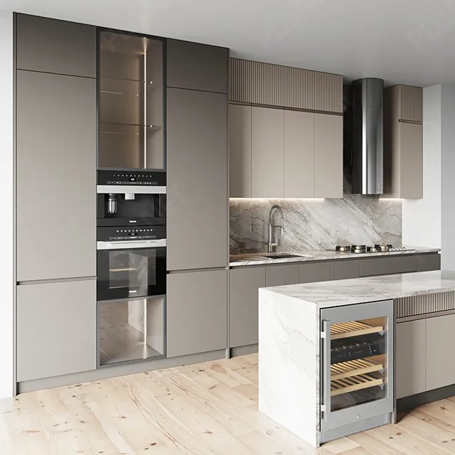 Custom Modern Kitchen Cabinets - French Country Design