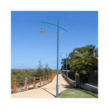 Lot De 4 Poteaux D'éclairage Extérieur En U – Supports Pour Guirlandes Lumineuses | Hauteur 3 M, Fixation Sol/clôture | Design Moderne Noir