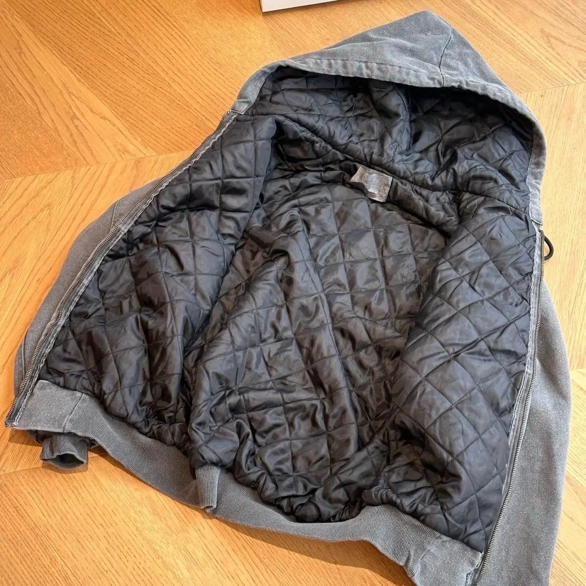 Spring Autumn Thin Bomber Jacket Wool Cotton Material Streetwear Heart Pattern Discharge Printing Men Women manufacture