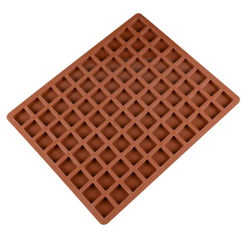 126 Cavity Square Candy Molds Silicone Mold for Hard Candy Chocolate  Ganache 