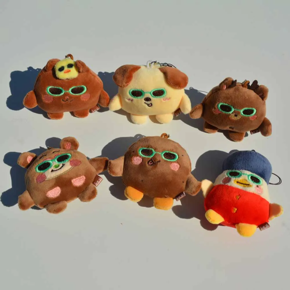 7CM Kpop RIIZE Kawaii Plush Toy Keyring Wonbin Shotaro Sohee