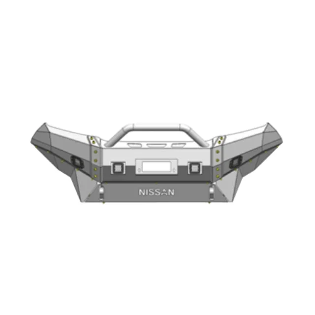 Rear Bumper for Pajero V45 with Tire Carrier