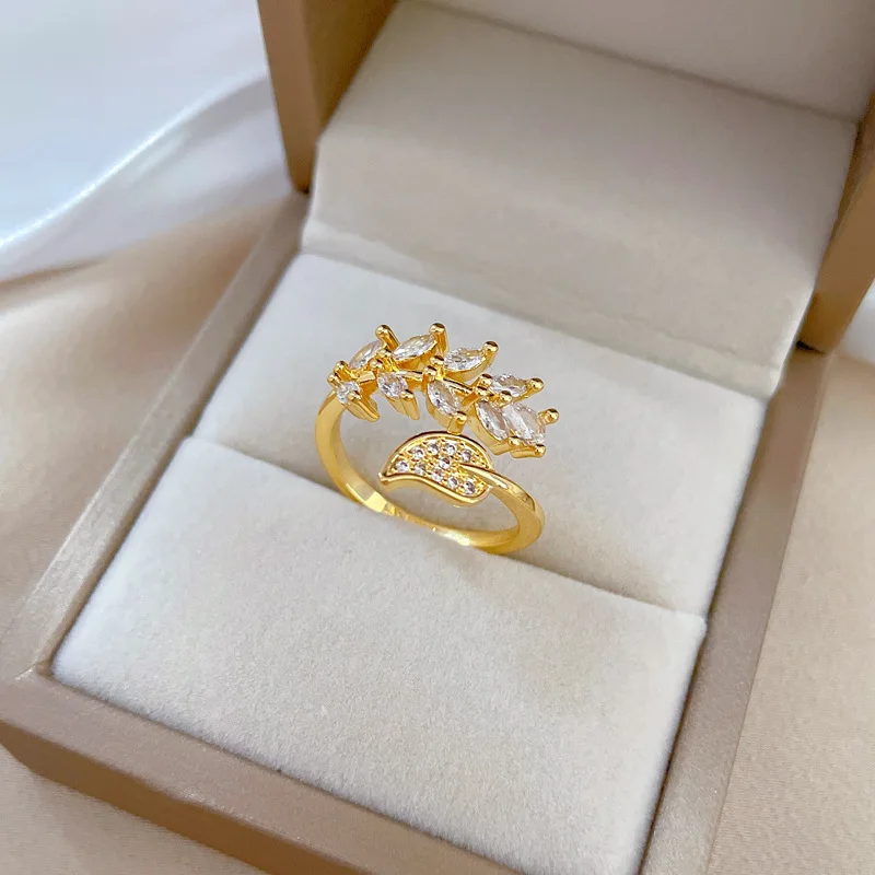 Wholesale Luxury 18K Gold Plated Ring