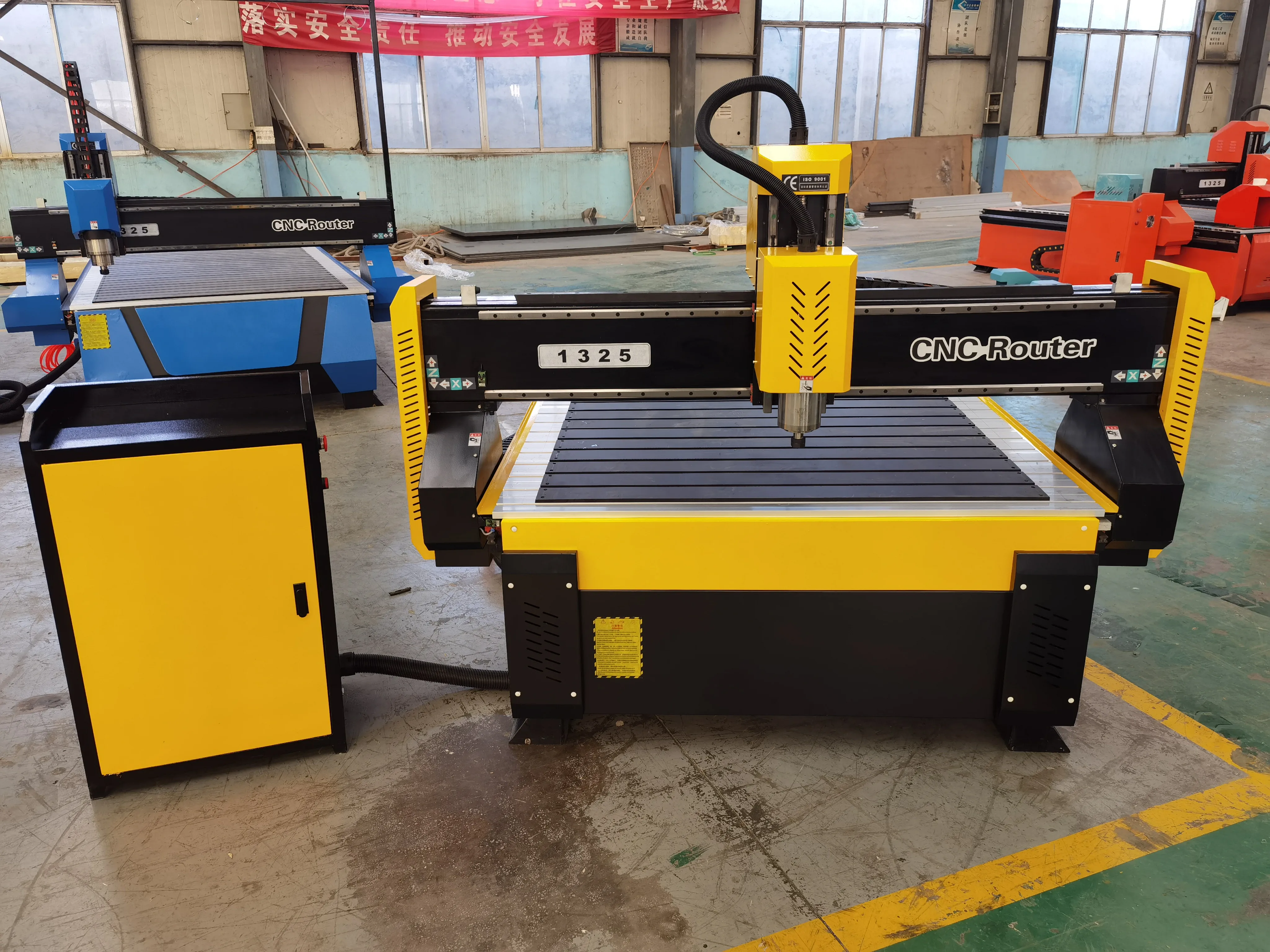 XYZ-TECH XJ1325 CNC Router - Heavy-Duty Lathe Bed for Woodworking