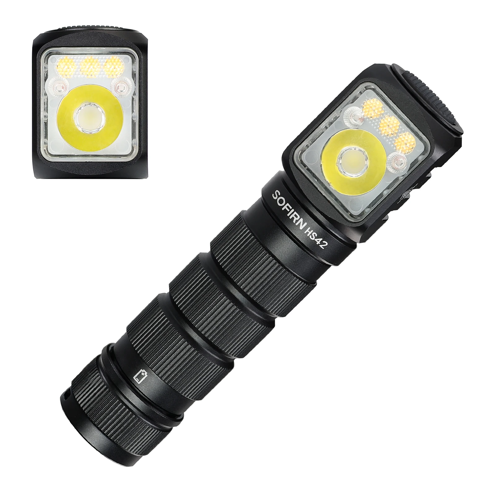 sofirn　LED　ヘッドライト　18650 Sofirn SP40 LED ヘッドランプ XPL 1200lm 18650 タイプ C 充電