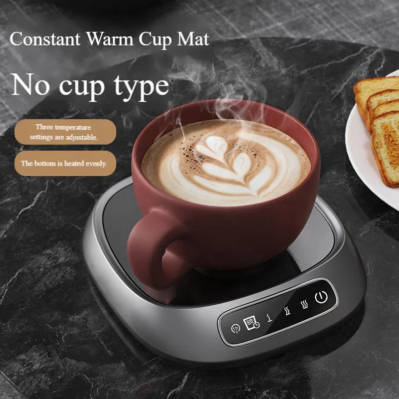 Upgrade the Constant-temperature Cup Holder with Three Levels of Constant-temperature Heating for Milk Coffee and Tea Cups 7