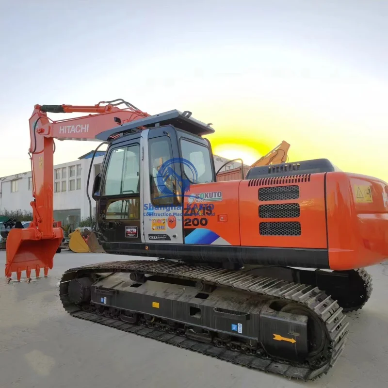 〜toshi〜 Used Hitachi ZX200 Crawler Excavator - 20 Ton Hydraulic Digger