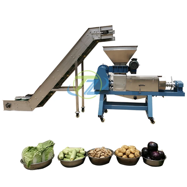 High Tech Shredder and Screw Press Machine