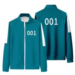 S-XXXL 2021 hot product loose blue squid game jacket for adults