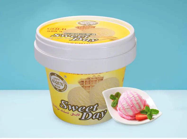 125ml Plastic Ice Cream Iml Container With Little Spoon Buy 125ml Ice Cream Plastic Cup,Ice