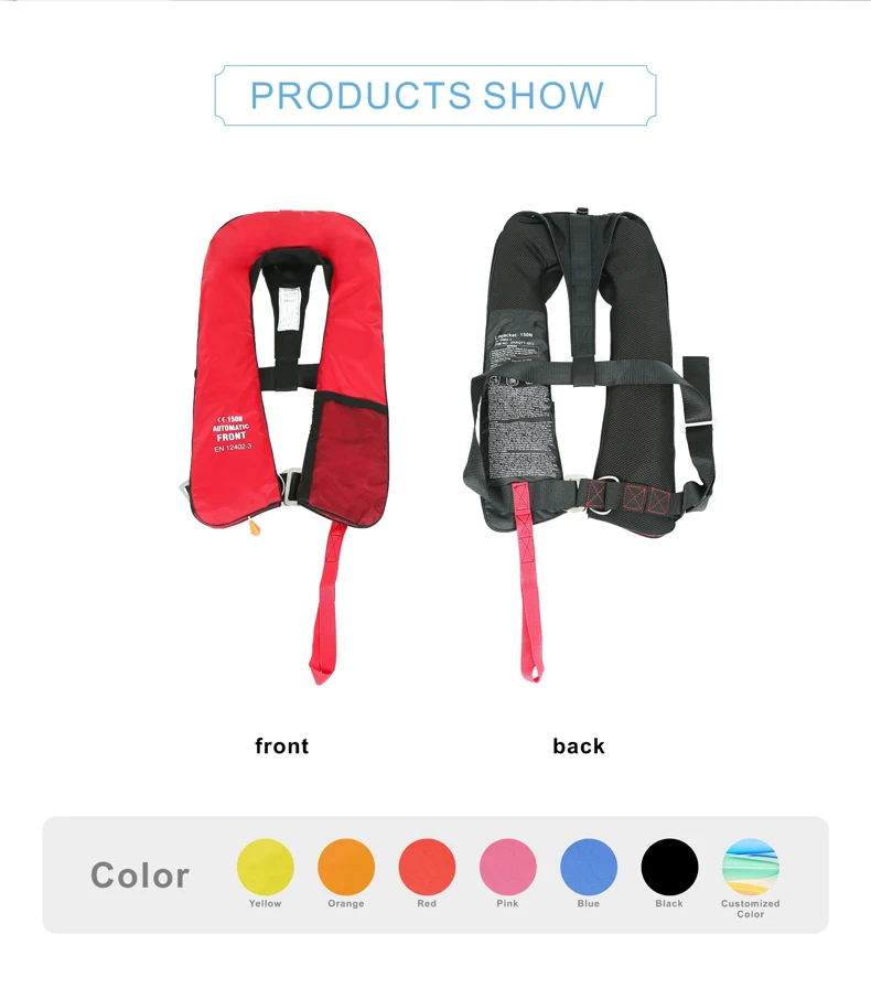 Impa 330148 Ce Iso124023 150n Adult Automatic Manual Inflatable Life