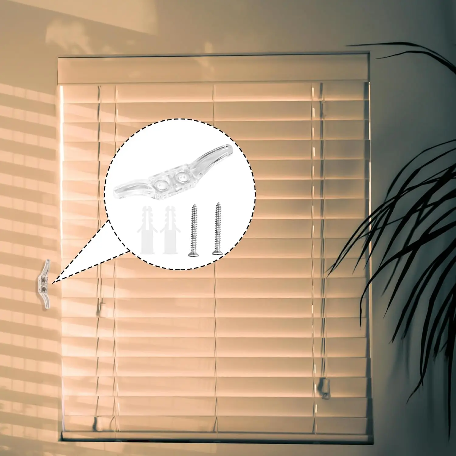 Blind Cord Safety Wraps for Home Office Window,blinds Cord Cleat Baby Safety Rope Holder Plastic for Roller Blinds