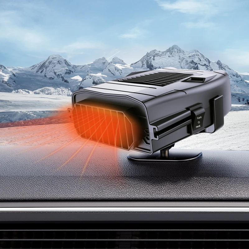 Миниатюрный Электрический воздушный обогреватель 12 В энергосберегающий вентилятор нагреватель портативный