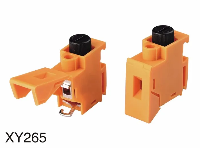 12.5mm Transformer Terminal Block With Fuse Transformer Connectors Orange Colour,grey Color With UL