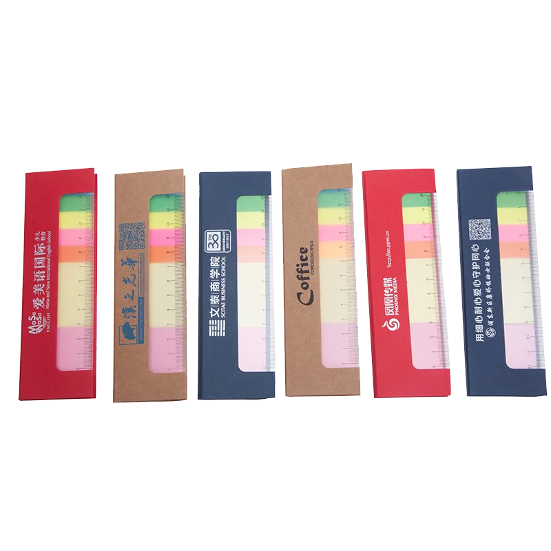 Custom Novelty New Arrival Ruler Design Sticky Notes Supplier Private Label