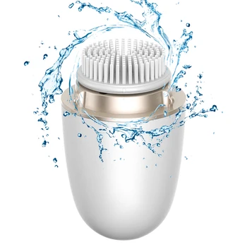 USB Charger Electric Deep Facial Cleansing Brush Private Label Cleaning Face spin Cleanser Brush Device