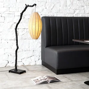 JACKSUN Tree Branch Shape Iron Modern Minimalist Bedroom Bedside Floor Lamp with 4100K Neutral White Light 2-Year Warranty