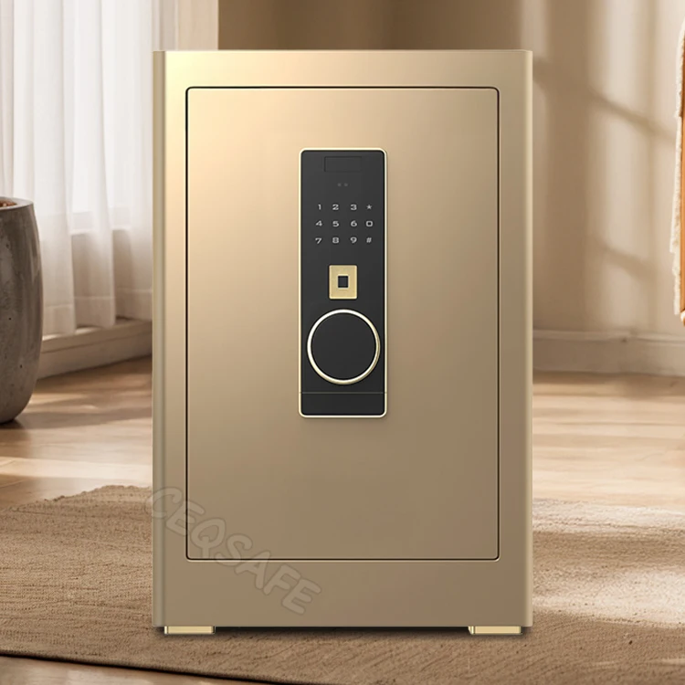 CEQSAFE Face Recognition TUYA APP Safe Box for Money Electronic Fingerprint Lock Safe Box Home Anti-Theft Safe Box supplier