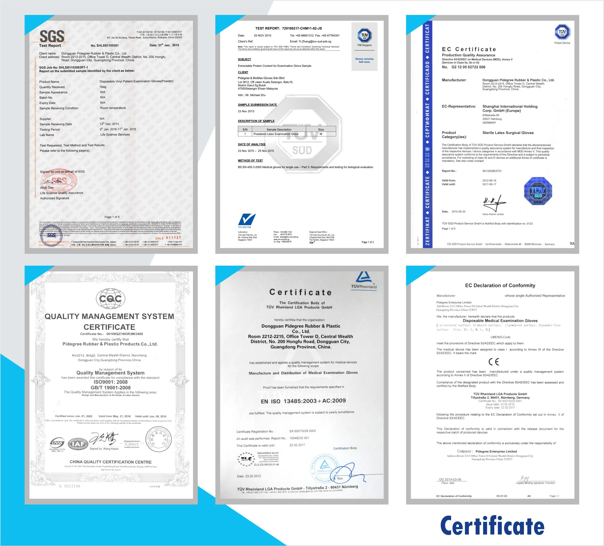 Malaysia Certificated Wholesale Disposable Non Sterile Examination ...