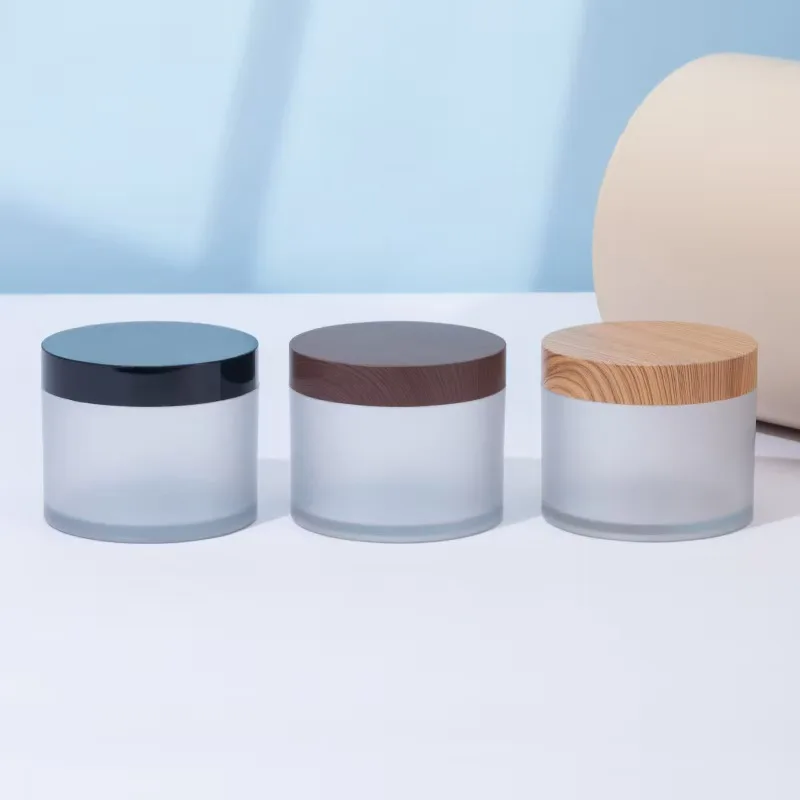 Factory Refillable PET Cream Cosmetic Packaging Jar 50 g Cream Jar Matte Jar