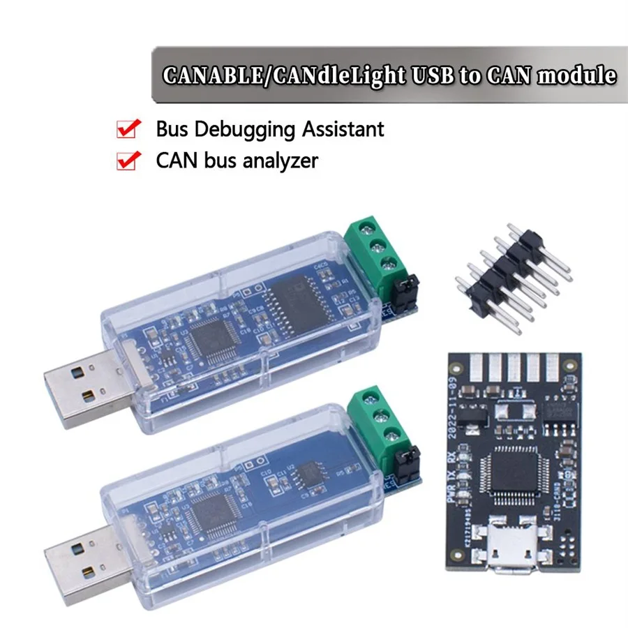 CANable USB To CAN Modulo CAN Debug Adattatore CAN - Foto 8