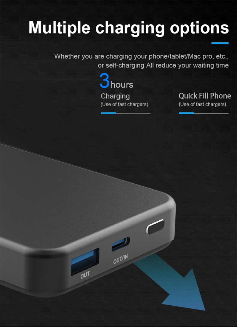 Ultra-slim Magnetic Wireless Mag Power Bank Safe Portable Charger 20W PD Fast Charging Battery Pack Mini Powerbank