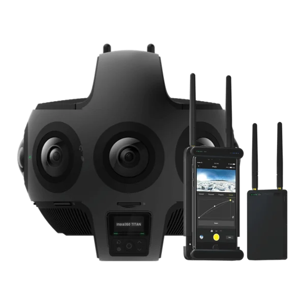 Insta360 Titan 11K VR Professional Camera - Full HD Video