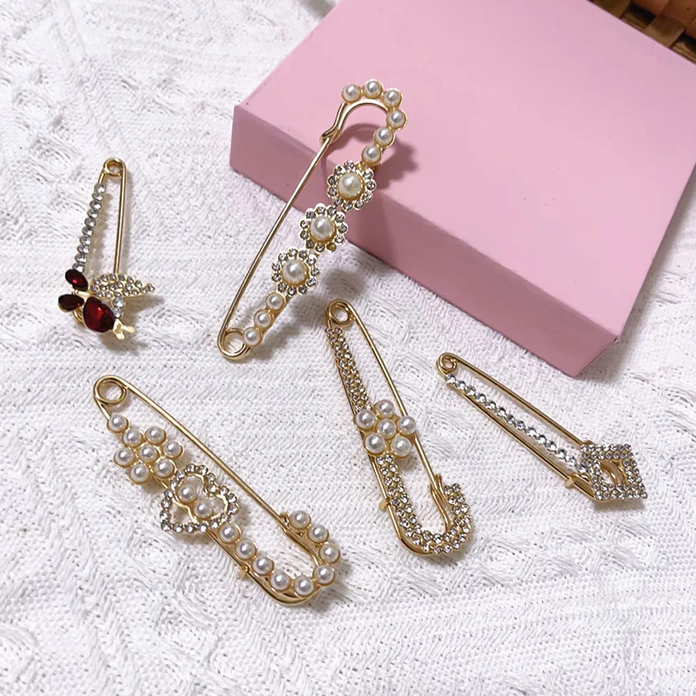 Rhinestone Charm Brooch For Baby Shoes Clothing Oem