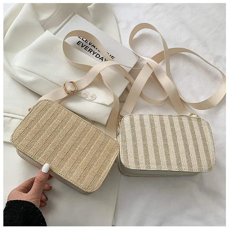 Amazon.com: Bolso de mano de paja para mujer, bolso de paja con sobre,  cartera de verano, bolsa de playa, cartera : Ropa, Zapatos y Joyería