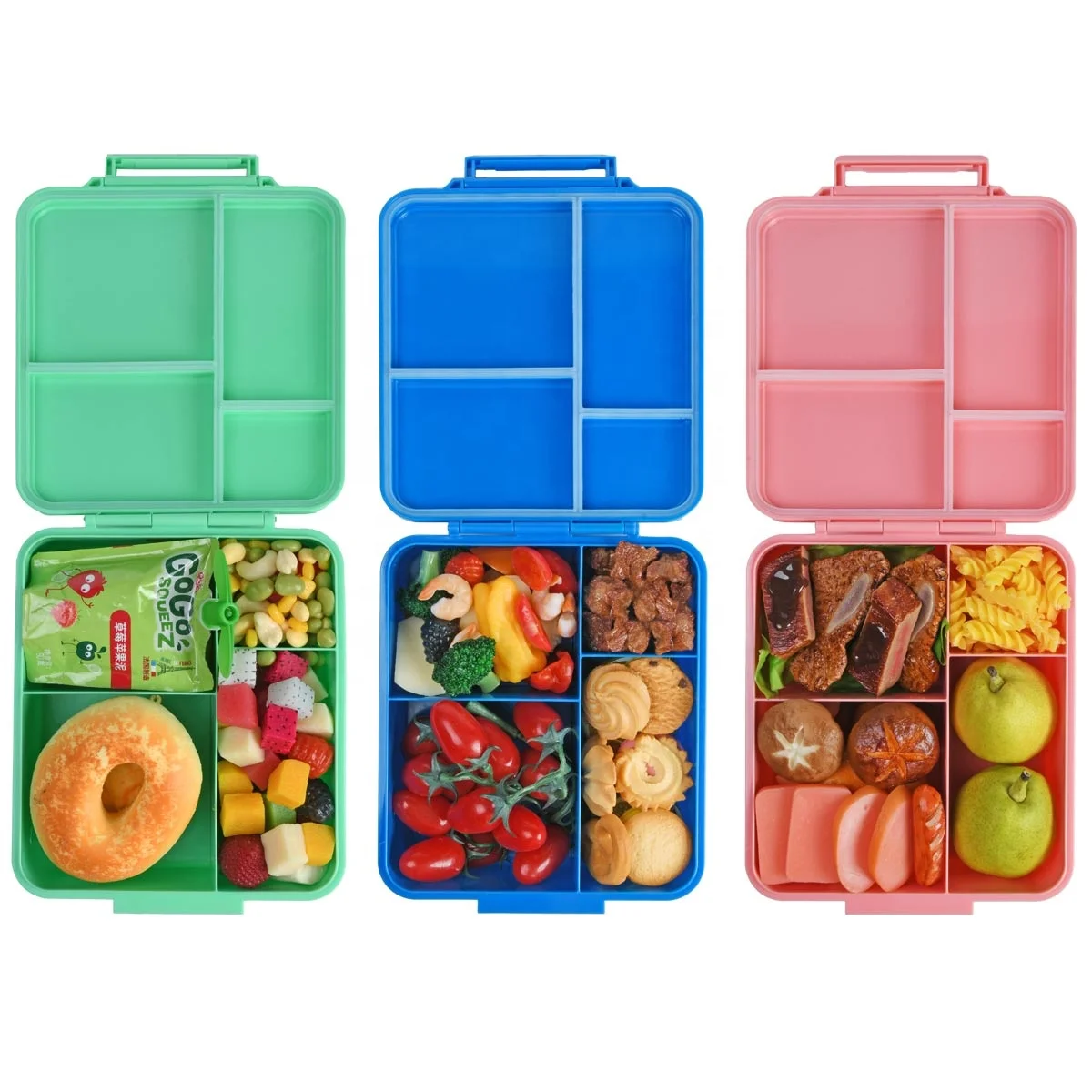 Aohea Hot Food Stainless Steel Lunch Box Food Container Tritan BPA Free -  China Bento Box and Compartment Bento Box price