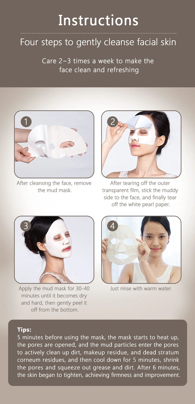 White Kaolin Clay Cold Facial Face Alibaba